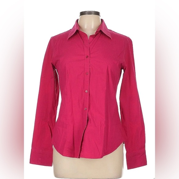 Talbots Tops - Talbots Rich Pink Blouse